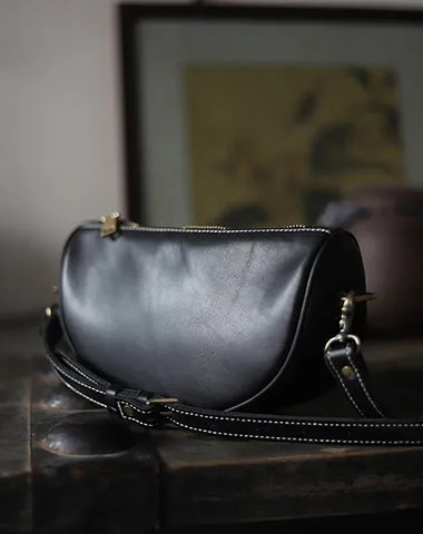 Brown LEATHER Saddle Side Bags WOMEN Contrast SHOULDER BAGs Small Crossbody Purse FOR WOMEN