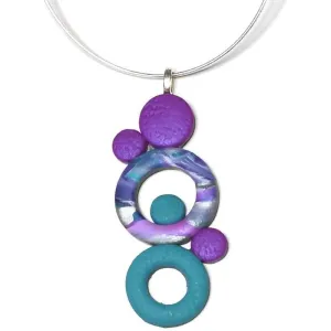 Bubbles Pendant- Double Donut - Hope
