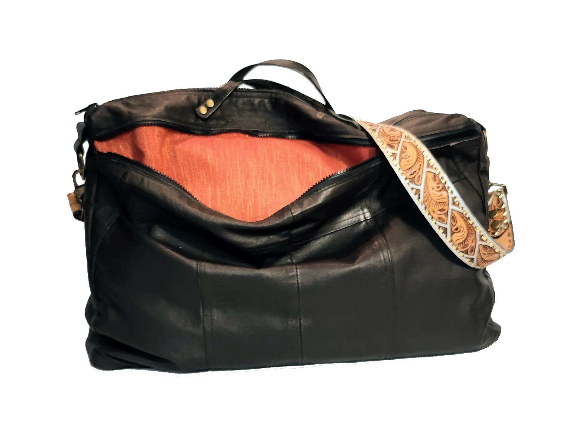 Casey Weekender Brown Jacket Bag