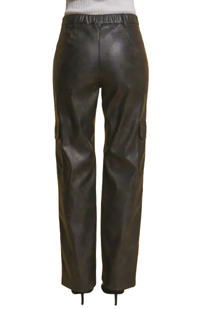 Cassie Vegan Leather Pant