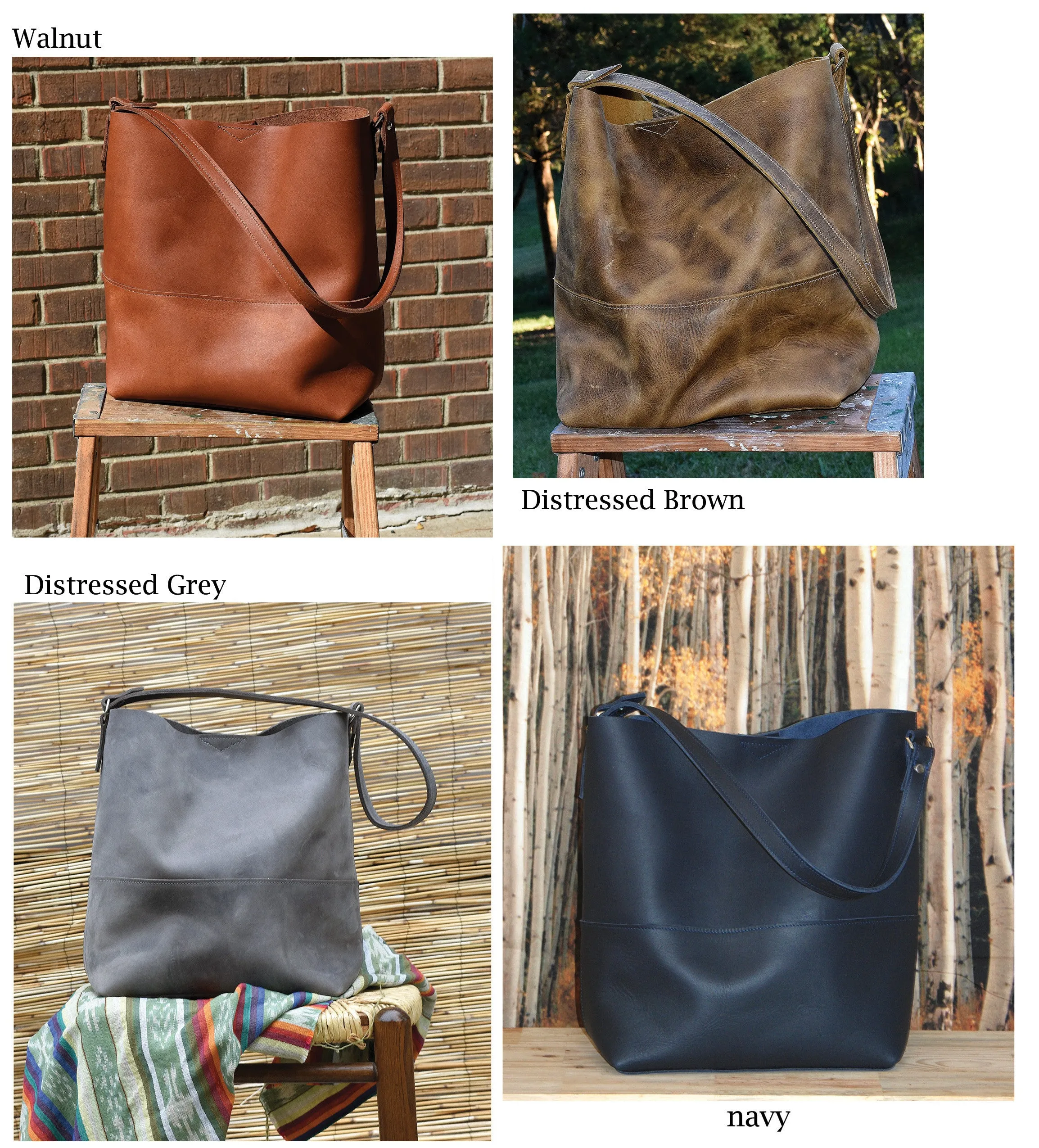 Catalina Leather Hobo Bag