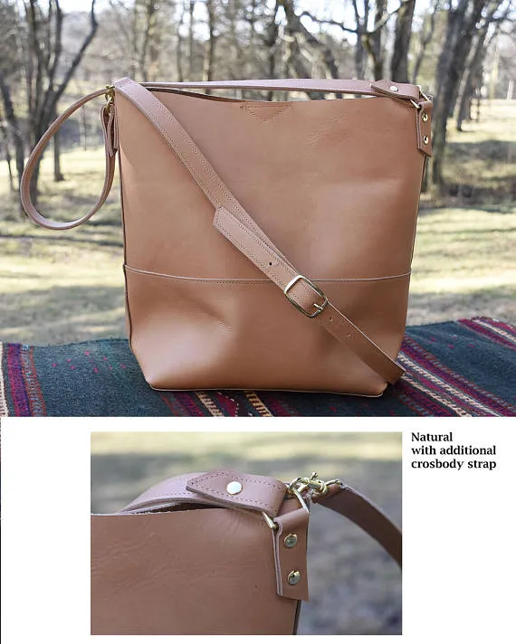 Catalina Leather Hobo Bag