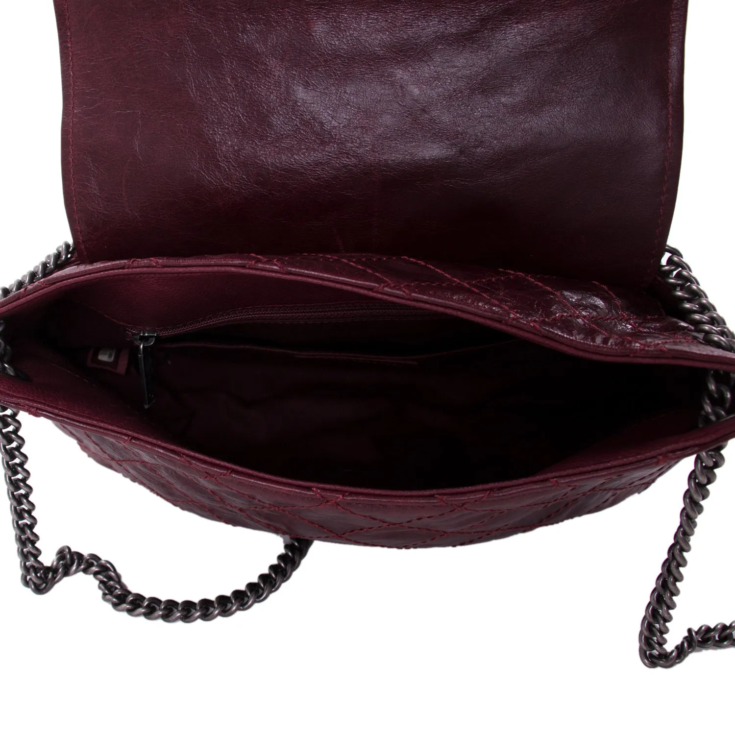Chanel Accordion CC Flap Bag