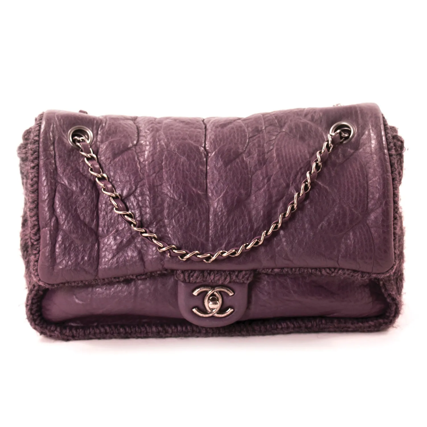 Chanel Classic Sheep and Wool Flap Bag