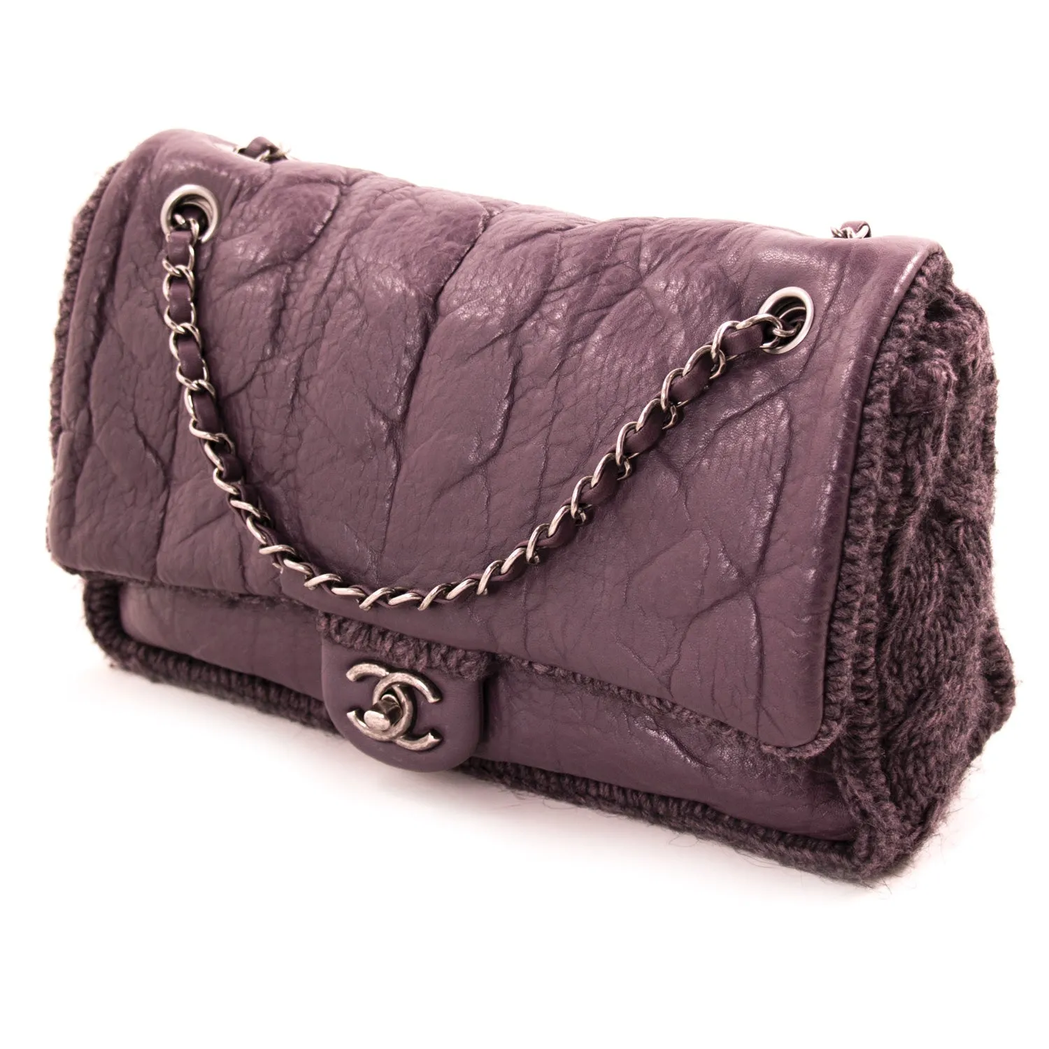 Chanel Classic Sheep and Wool Flap Bag