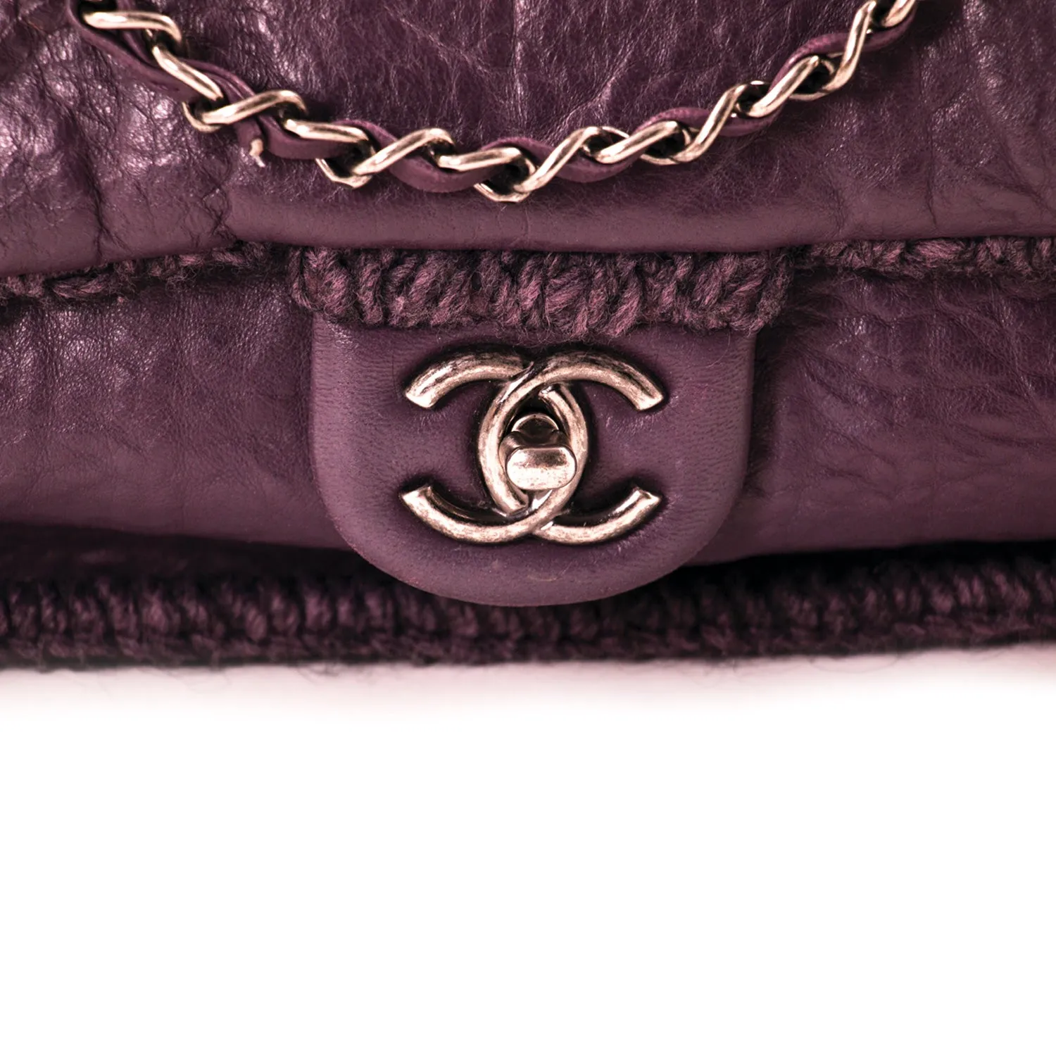 Chanel Classic Sheep and Wool Flap Bag