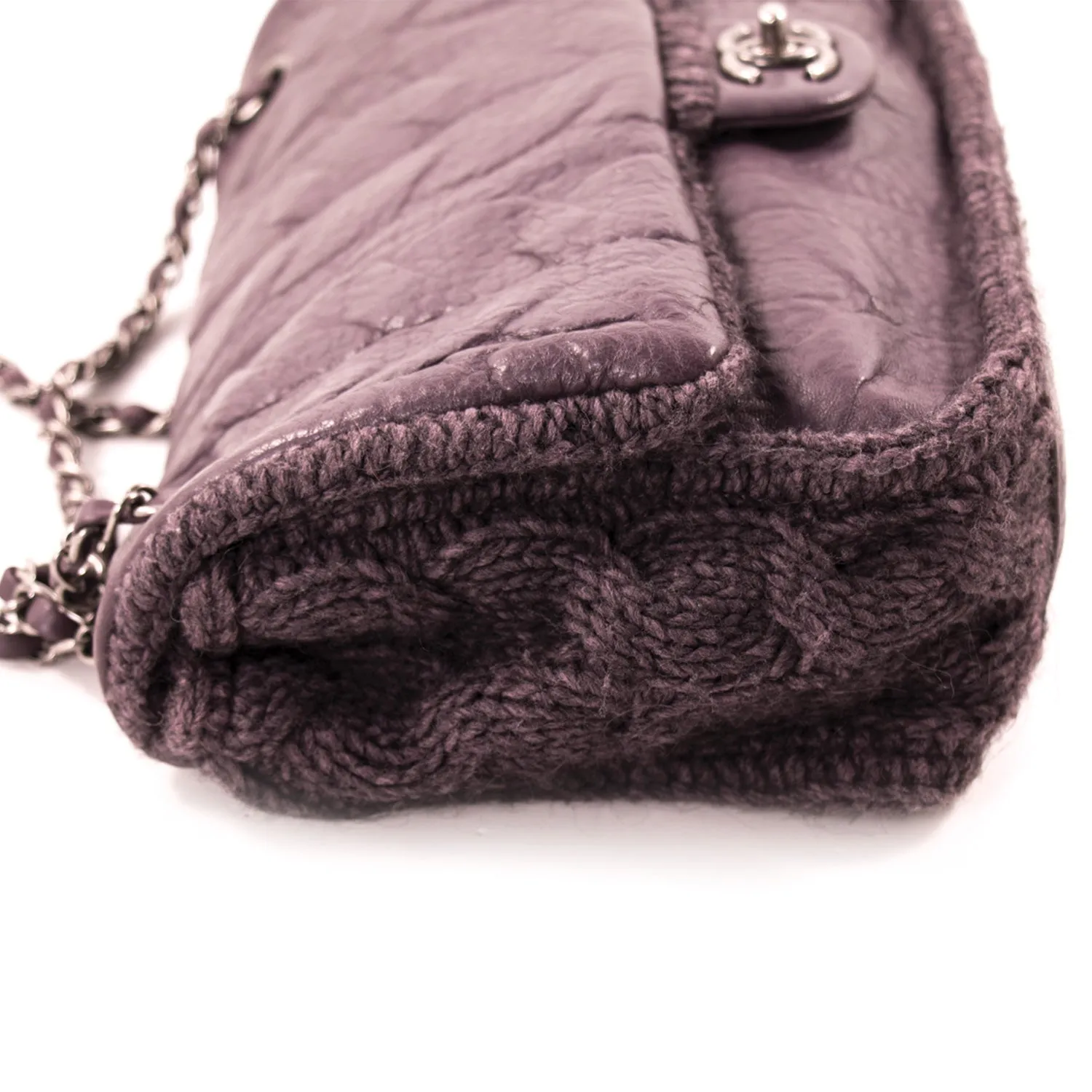 Chanel Classic Sheep and Wool Flap Bag