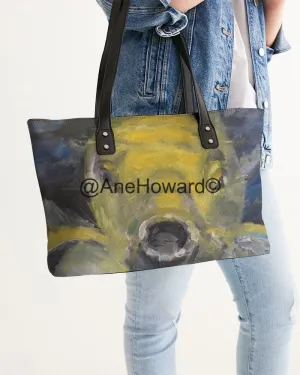 Charles the Koi Stylish Vegan Leather Tote