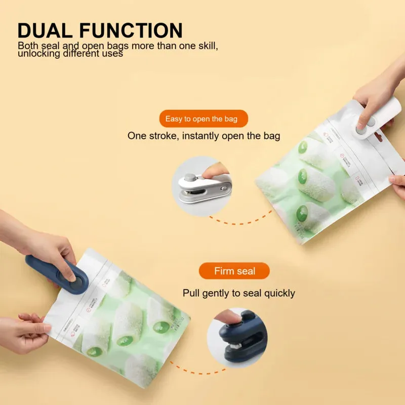 Chip Bag Sea Vacuum Sealing Machine Handheld Heat Kitchen Gadgets