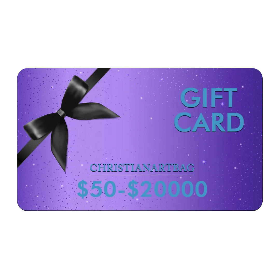 Christianartbag Gift Card, Faithful Elegance: Unveil the Spirit with Our Iconic Christian Accessories Collection – Bible Covers, Totes, and Handbags