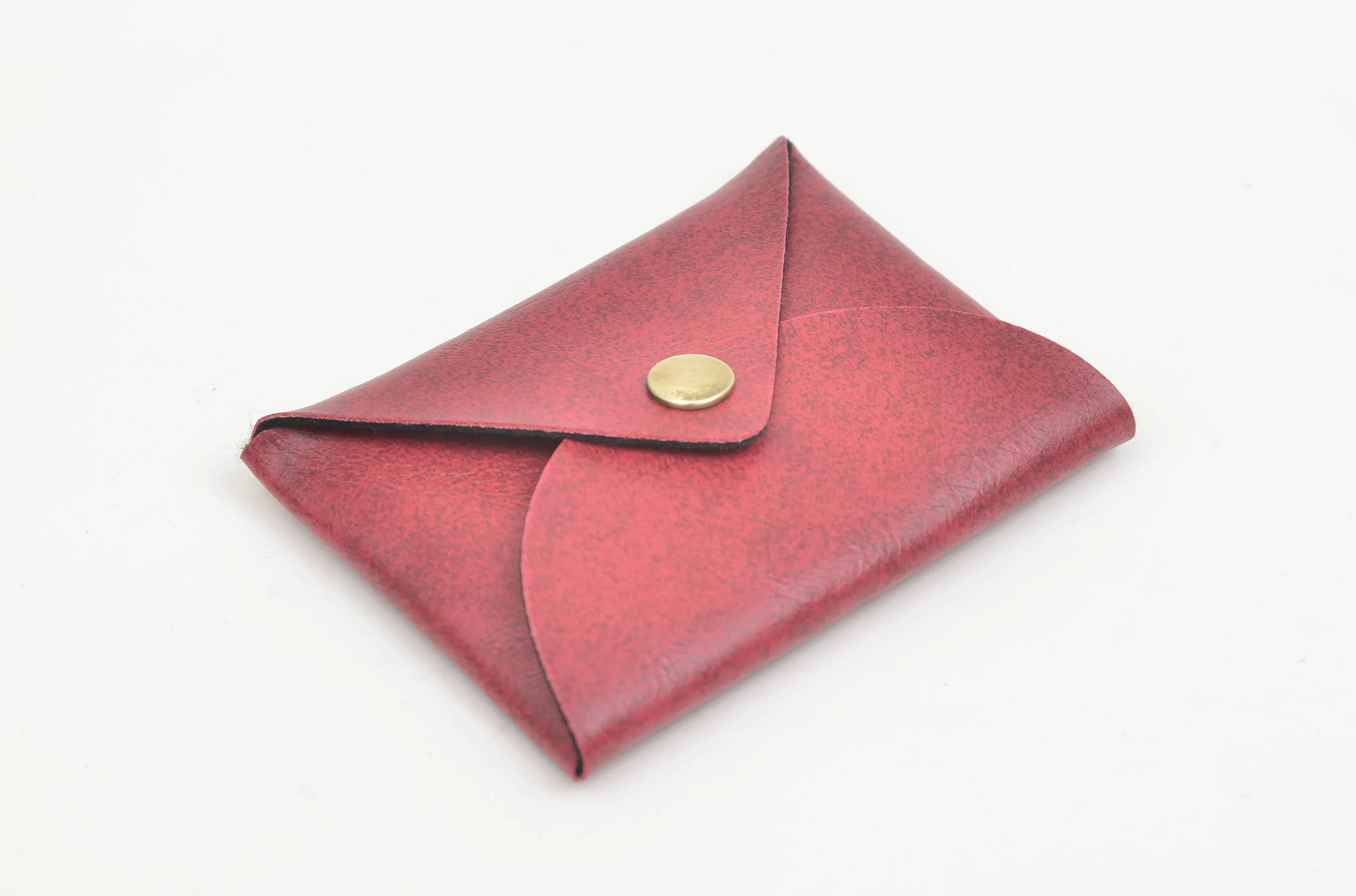Classy Leather Customized Business-Visitng Card Holder (Maroon)