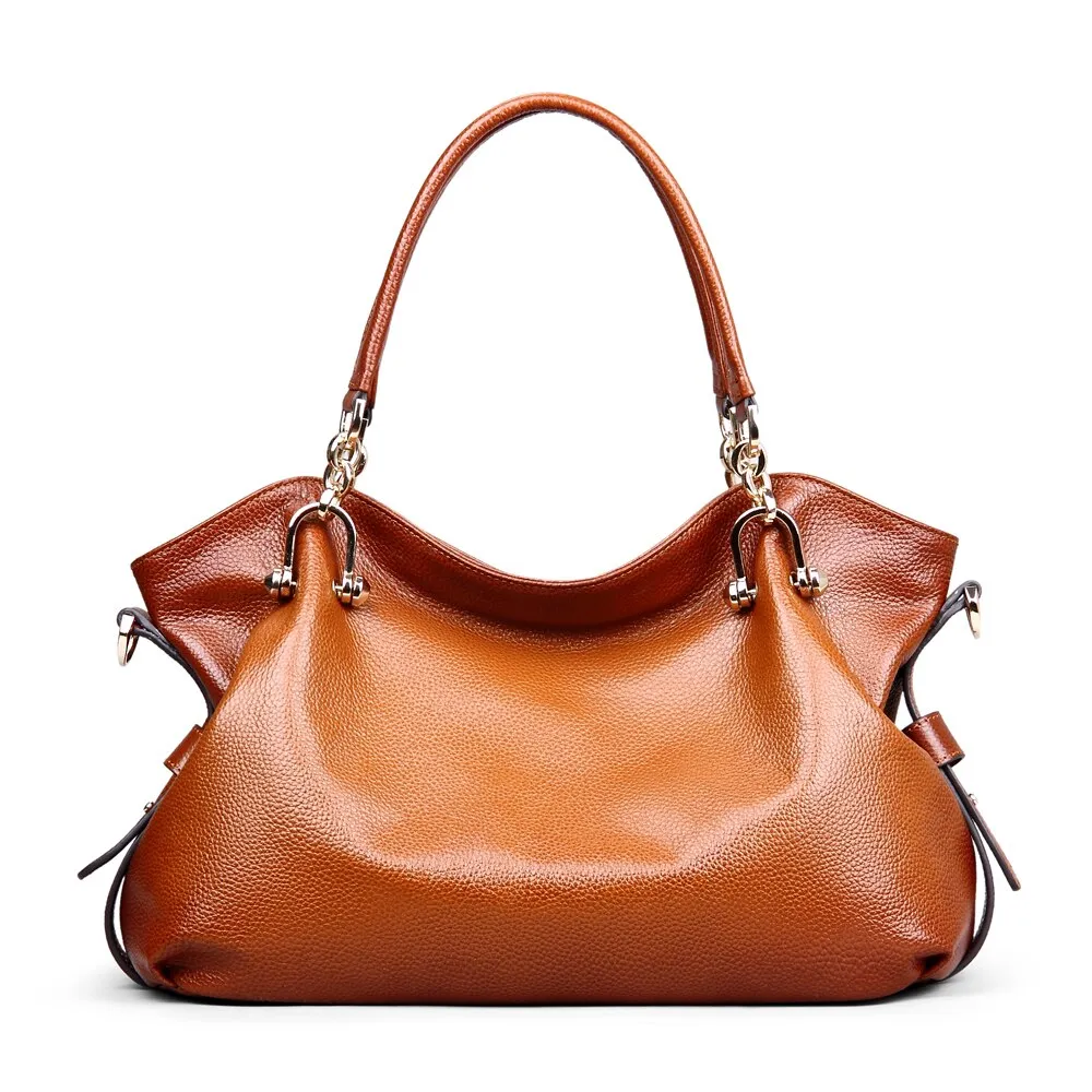 Cow Genuine Leather Ladies Shoulder Bag