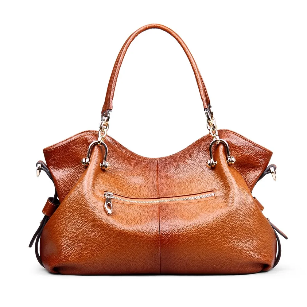 Cow Genuine Leather Ladies Shoulder Bag