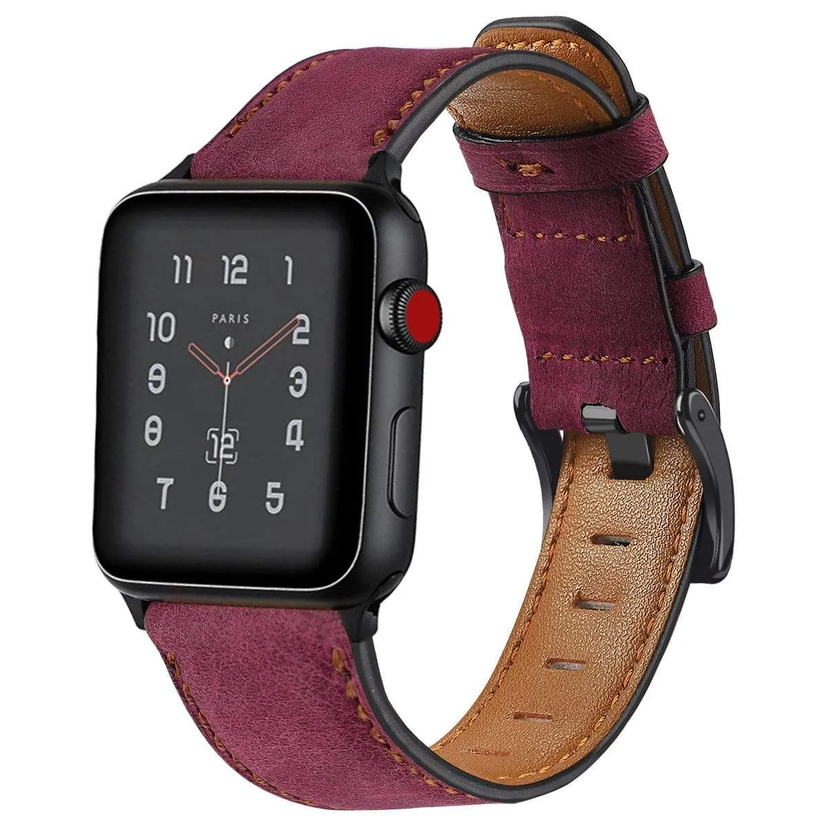 Cowhide Leather Watch Band