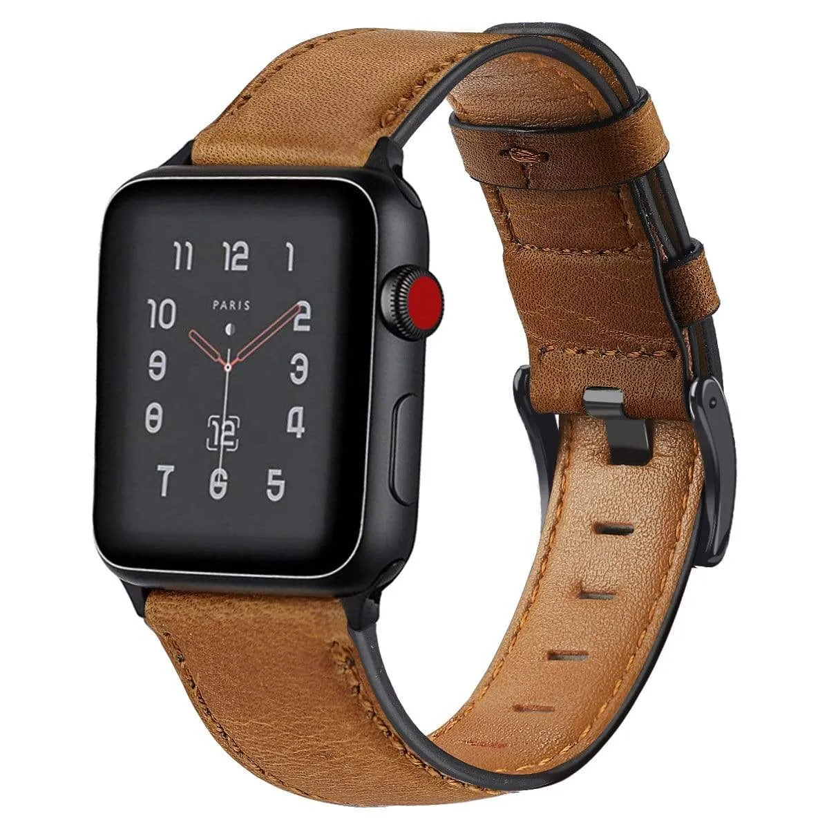 Cowhide Leather Watch Band