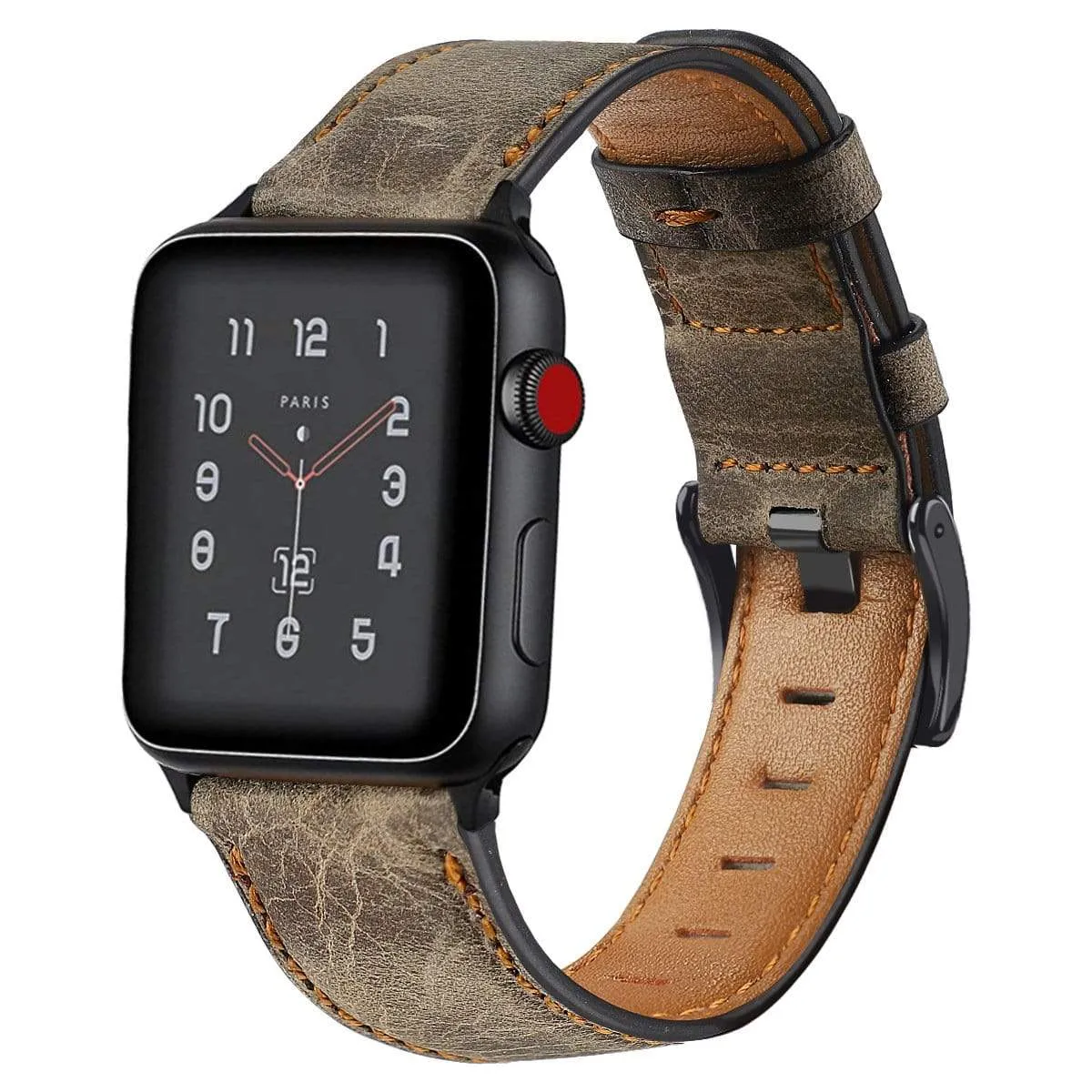 Cowhide Leather Watch Band