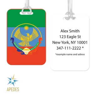 Dagestan Rectangle Luggage Tag