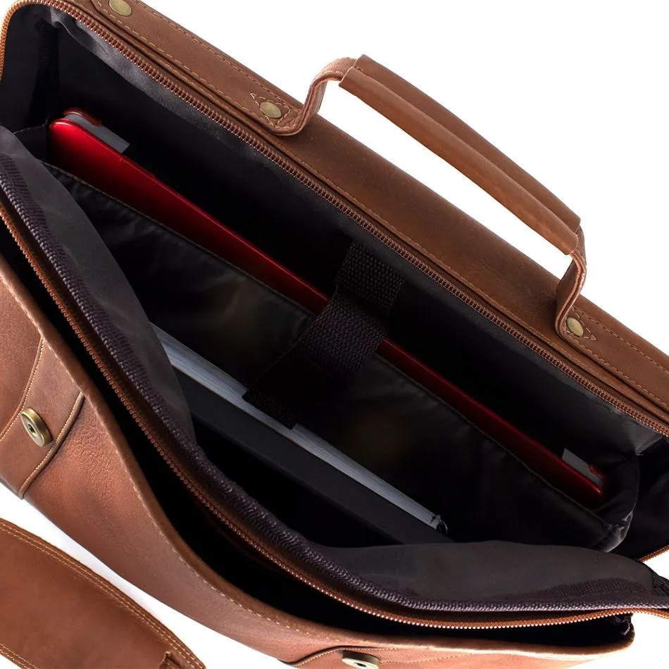 DayTrekr Leather Flap Brief