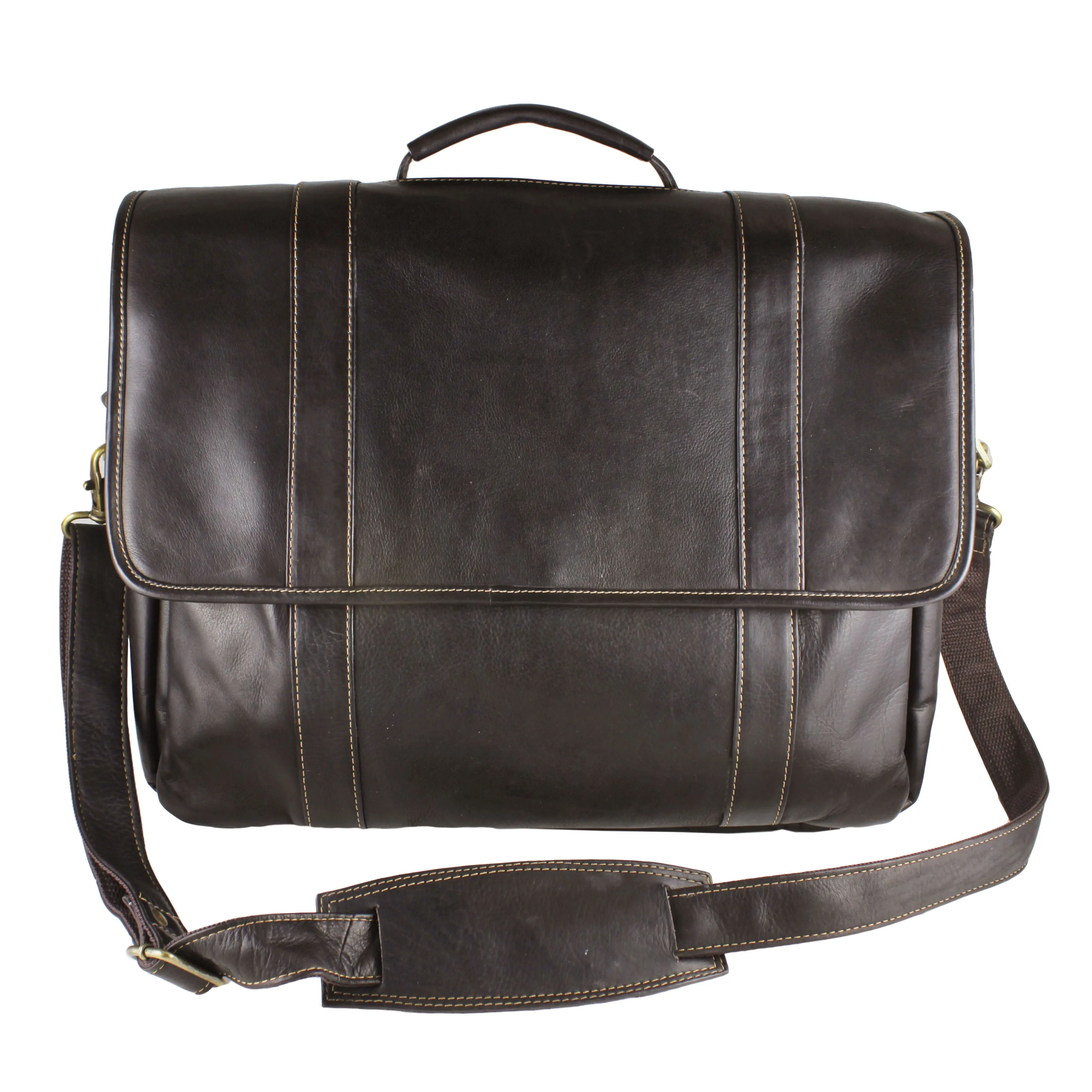 DayTrekr Leather Flap Brief