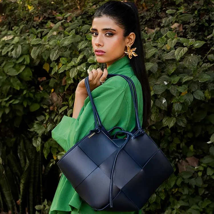 Dazzle By Sarah - Metro (Blue) Shopper Bags