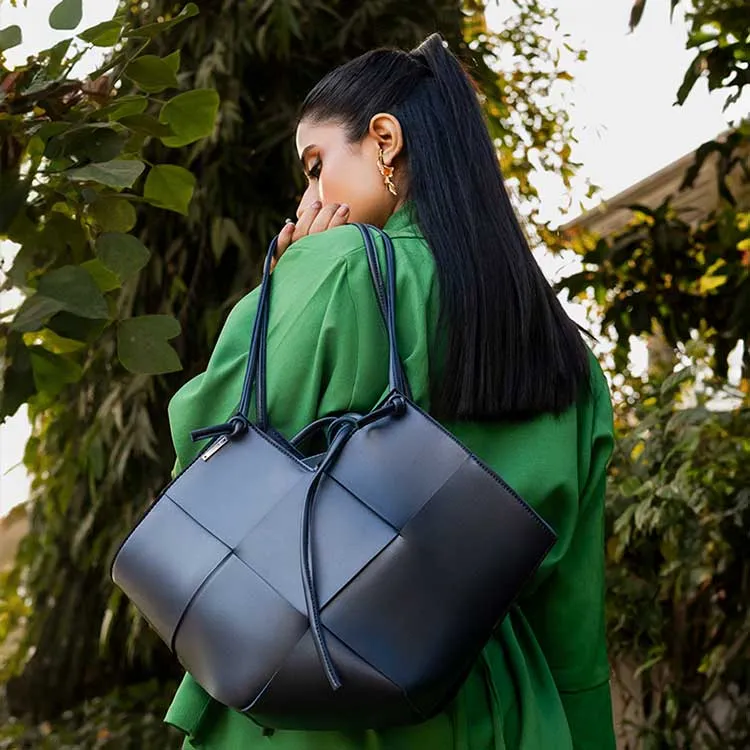 Dazzle By Sarah - Metro (Blue) Shopper Bags
