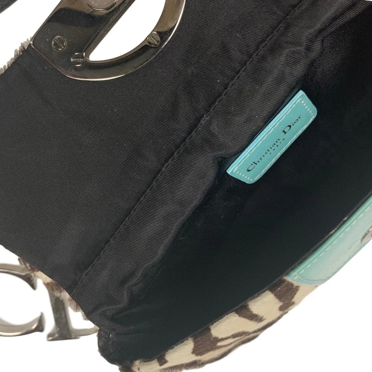 Dior Zebra Calf Hair Belt Bag