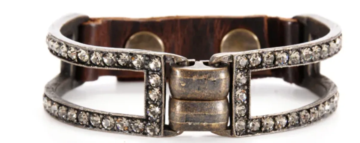 DOUBLE SIDED TWO BAR BRACELET