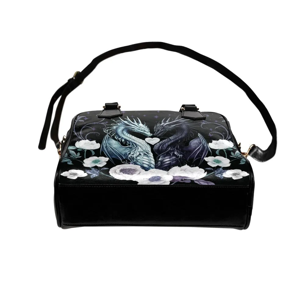 Dragons Purse Goth Bowler Bag Purse