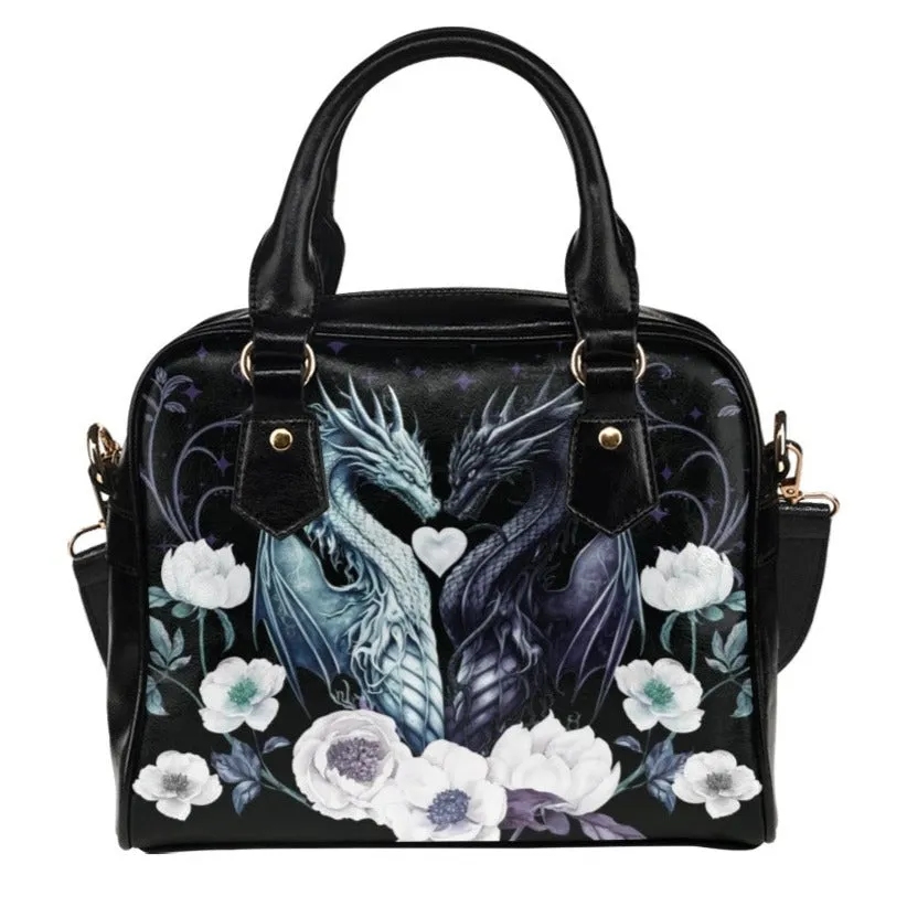 Dragons Purse Goth Bowler Bag Purse