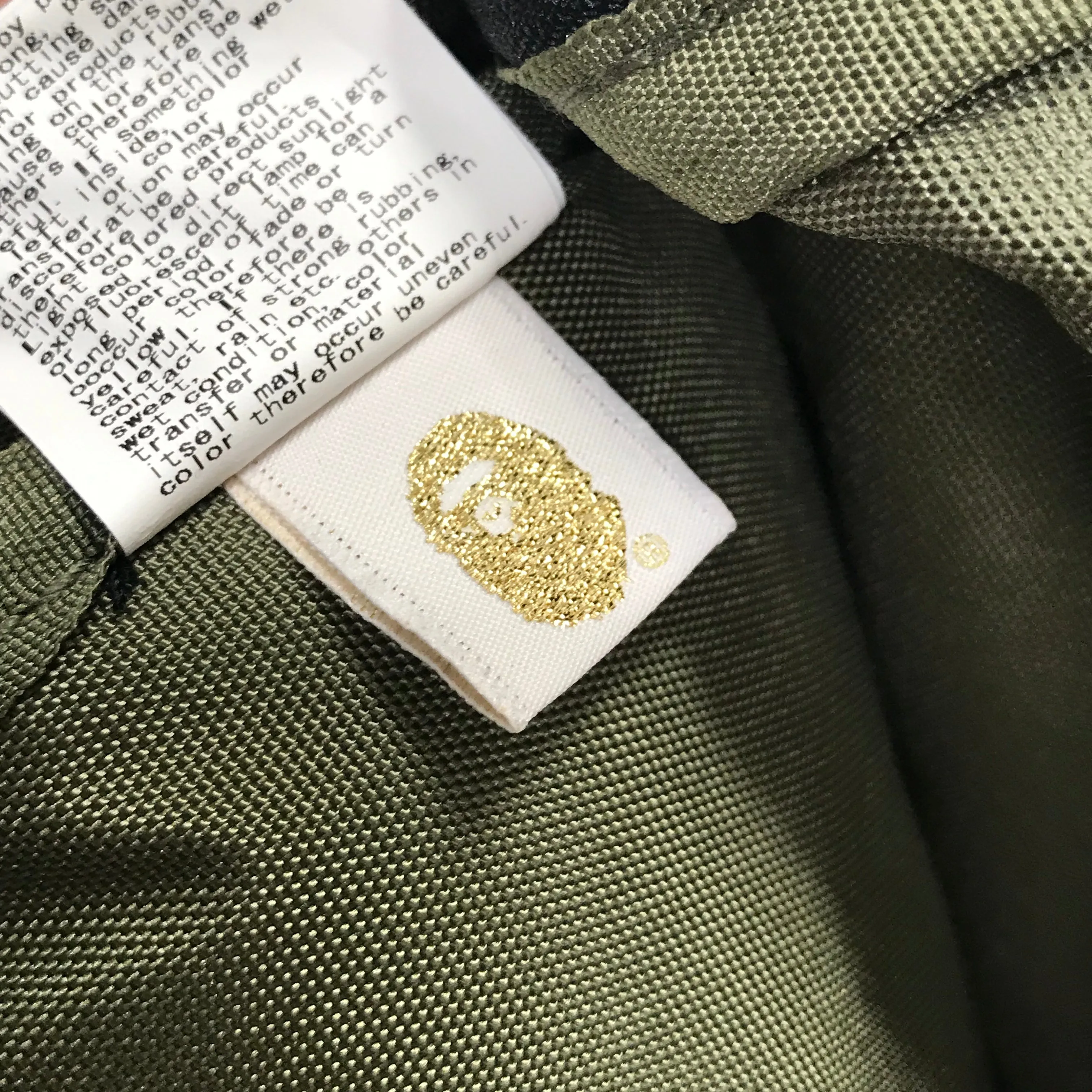 DS! BAPE BACKPACK Olive