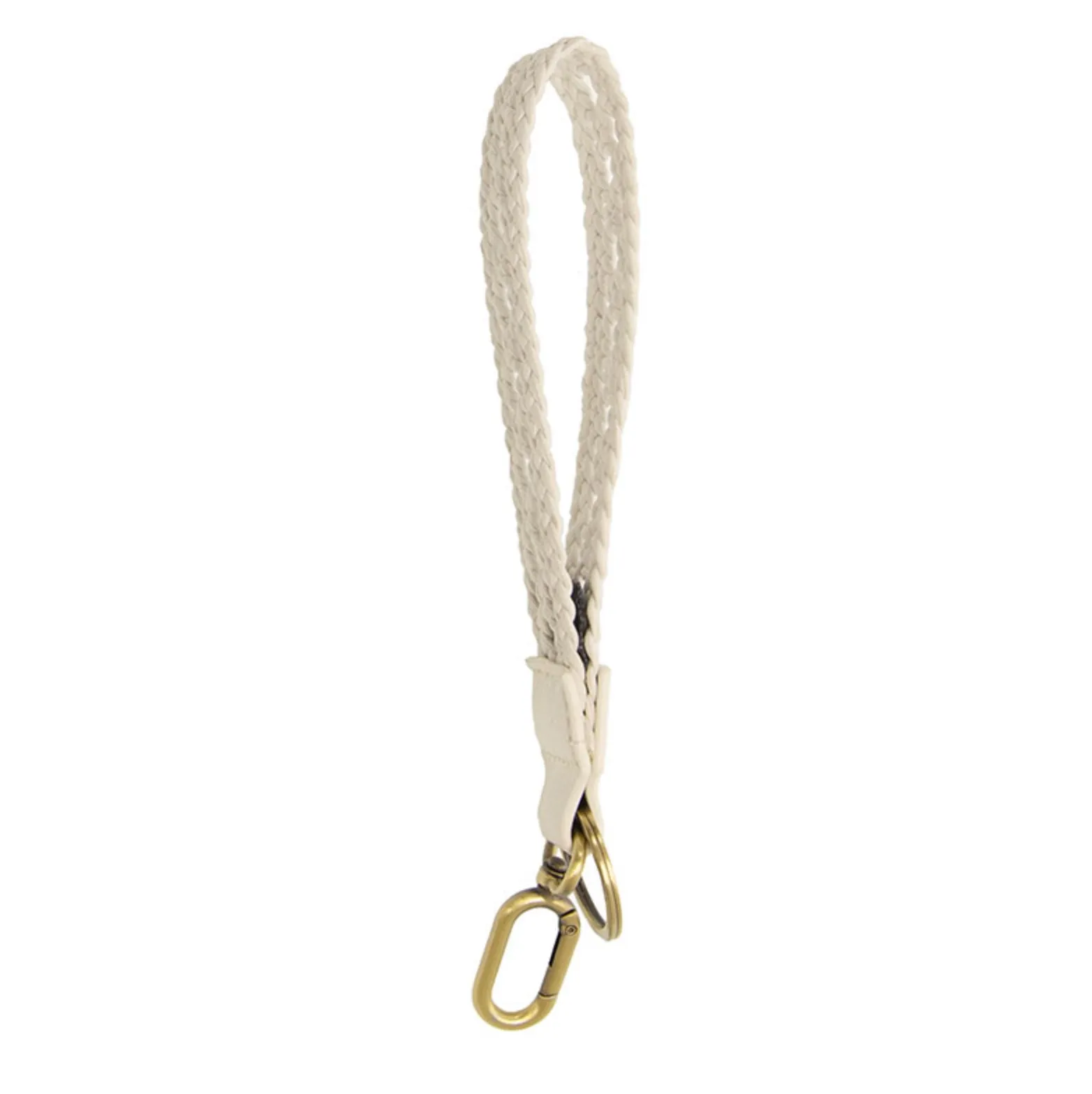Easy Find Wristlet-White Braided