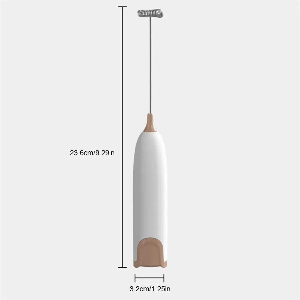 Electric Coffee Milk Mixer Frother Kitchen Drink Foamer Whisk Mixer Stirrer Coffee Cappuccino Creamer Whisk Frothy Blend Whisker