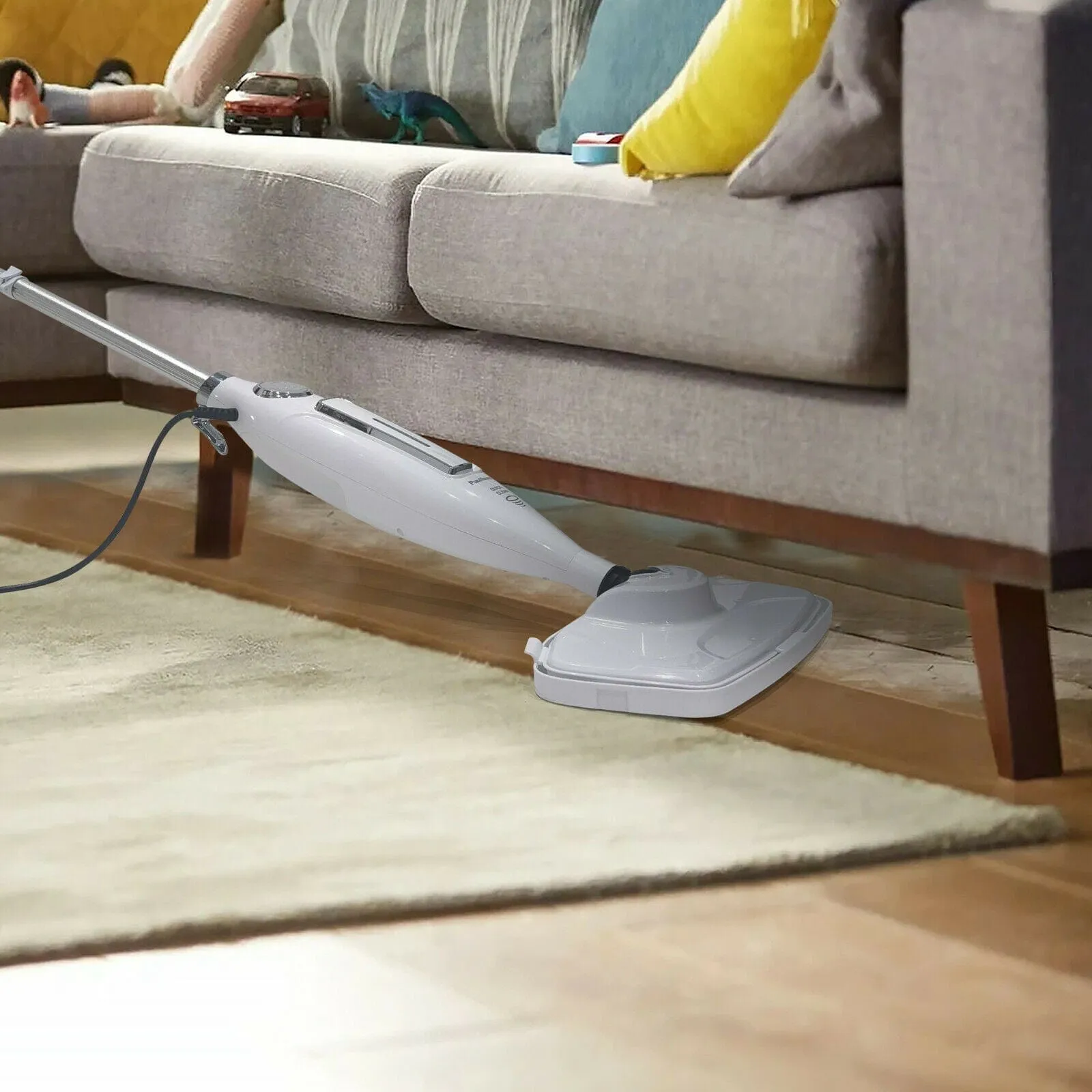 Ergonomic Handheld Tile / Hardwood Floor Steam Mop Cleaner