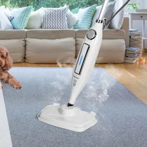 Ergonomic Handheld Tile / Hardwood Floor Steam Mop Cleaner