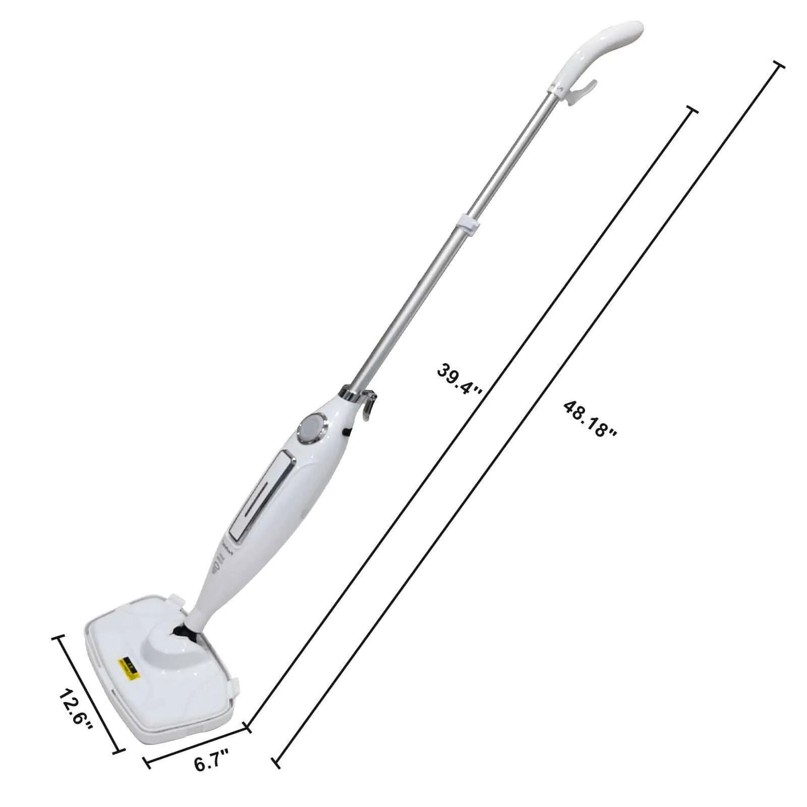 Ergonomic Handheld Tile / Hardwood Floor Steam Mop Cleaner