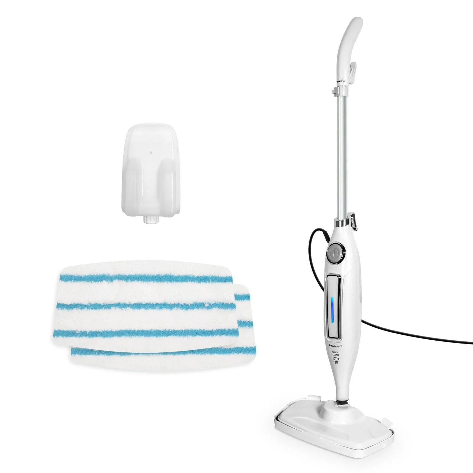Ergonomic Handheld Tile / Hardwood Floor Steam Mop Cleaner