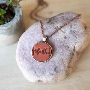 Faith Heartbeat Necklace