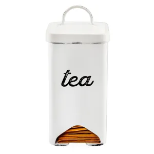 Farmhouse Enamelware Tea Bag Holder