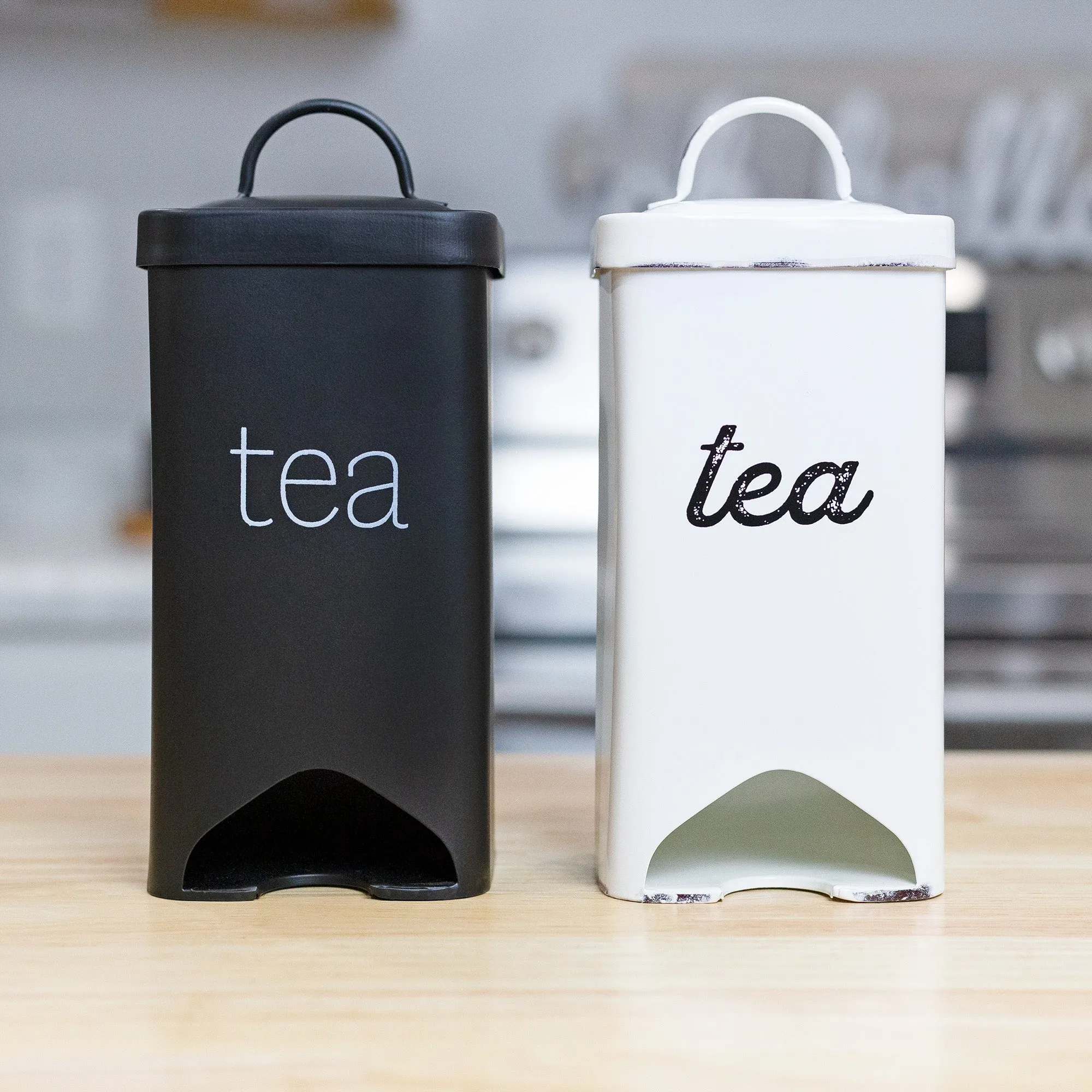 Farmhouse Enamelware Tea Bag Holder