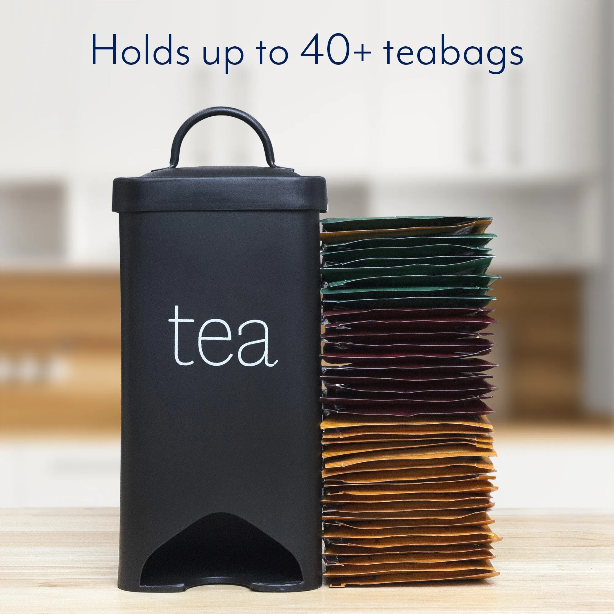 Farmhouse Enamelware Tea Bag Holder