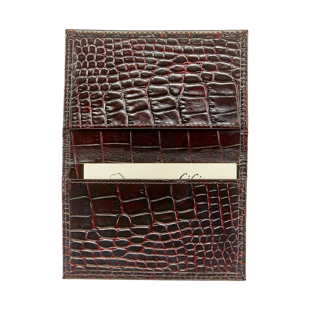 Fold-Over Business Card Case