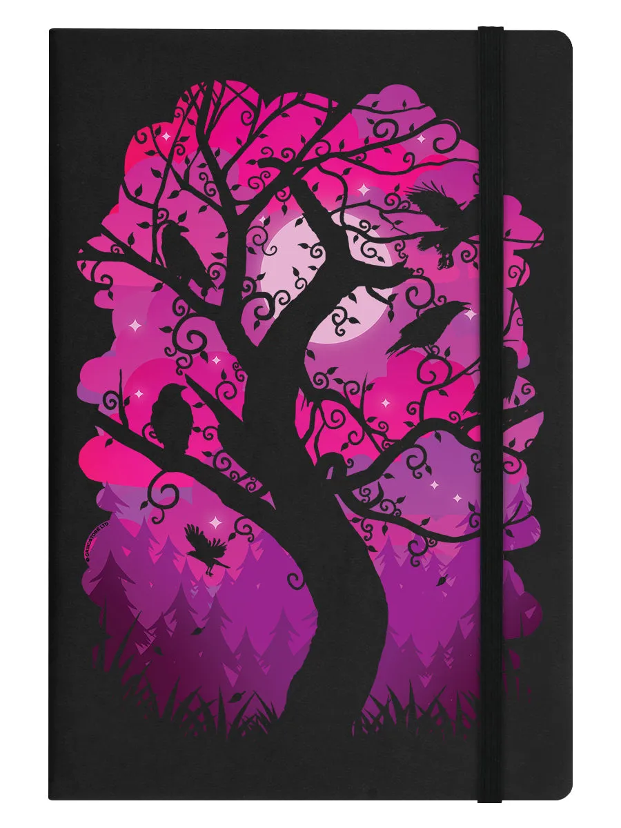 fuschia Silhouette