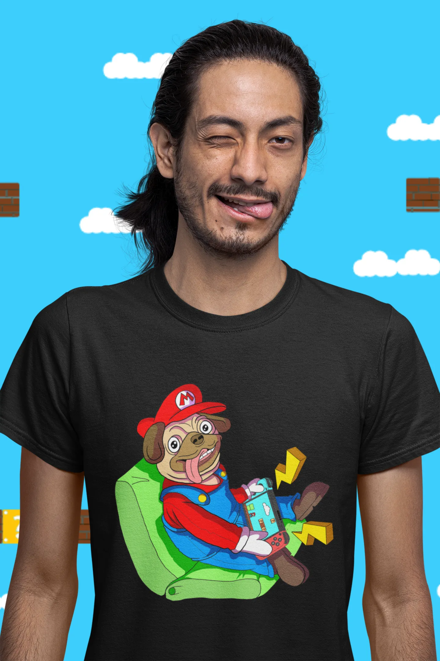 Gamer Cat & Dog - Dog Version Classic T-Shirt
