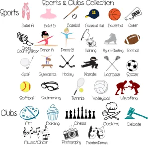 Gift Bags Sports/Clubs Collection