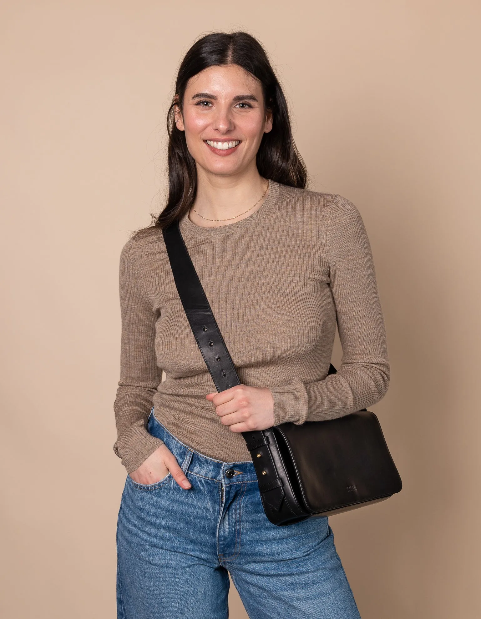Gina Baguette | Classic Leather