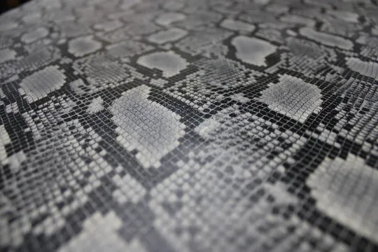 Gray PYTHON PRINTED LEATHER 12"x12 12"x18", 12"x24" Precuts