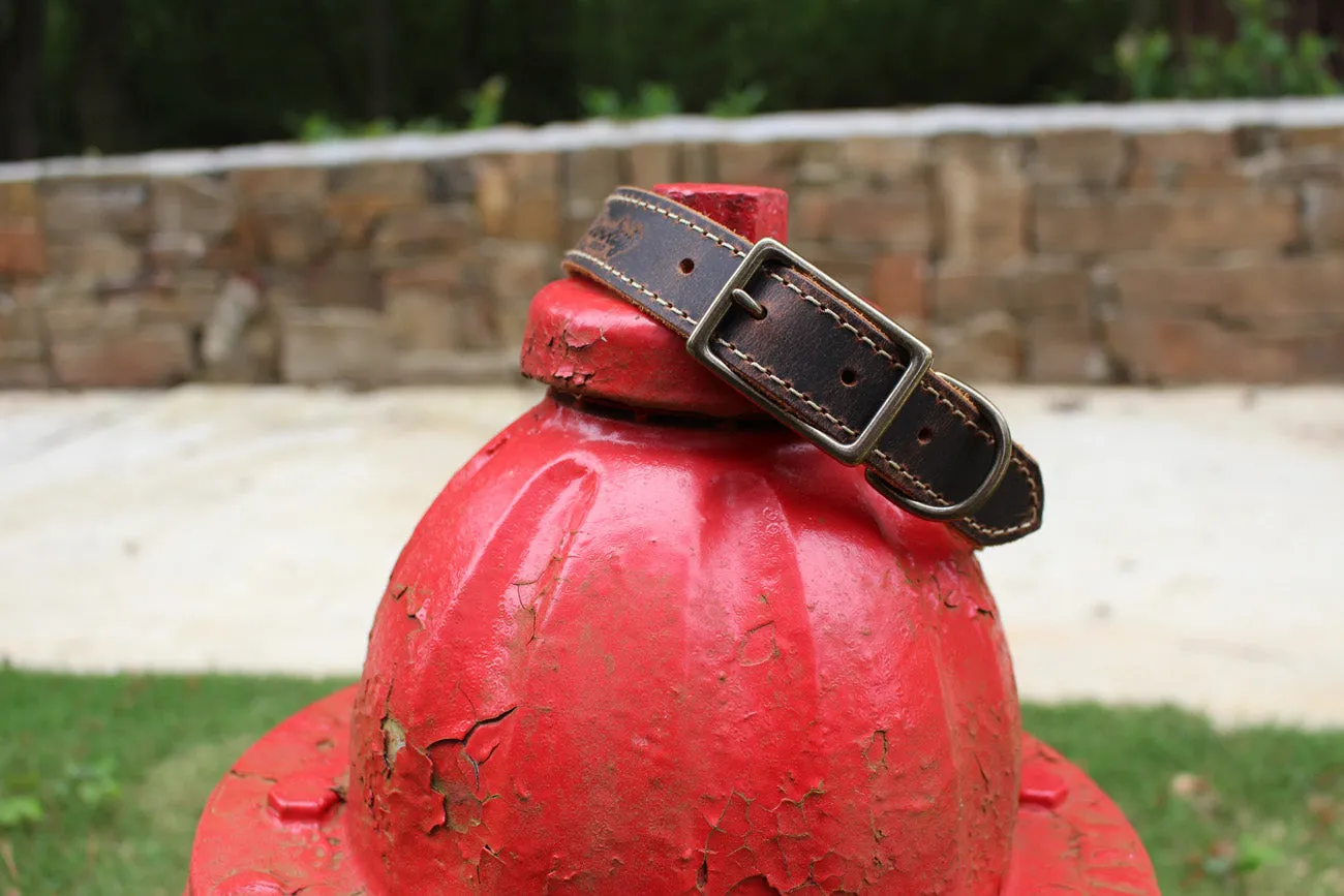 Griff Leather Dog Collar