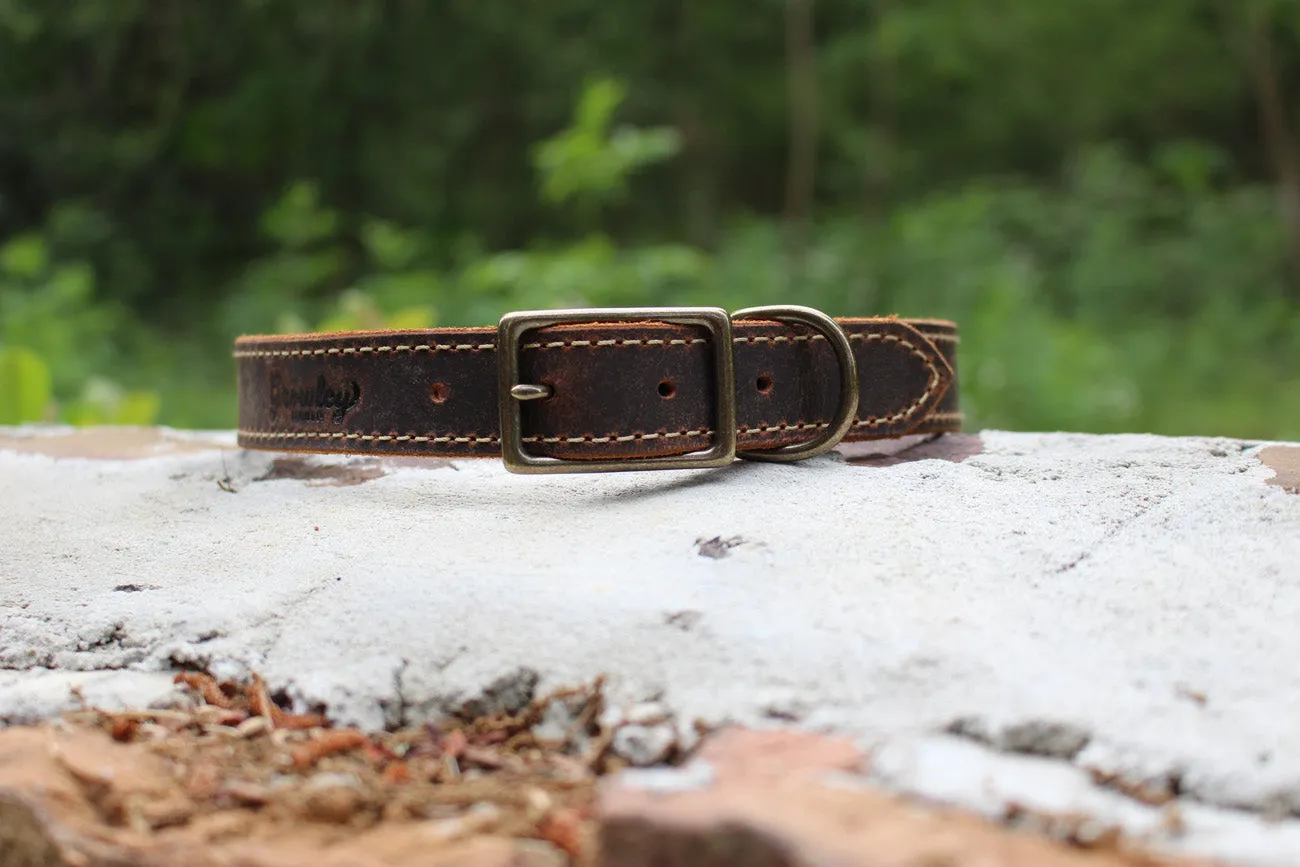 Griff Leather Dog Collar
