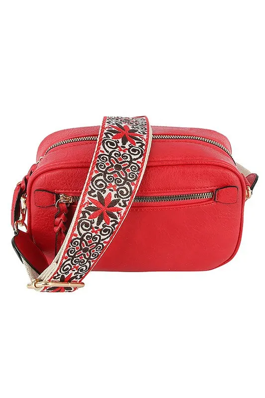 Guitar strap Crossbody Bag- 10 colors