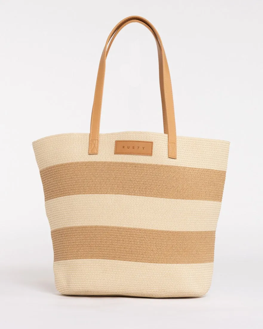Hailey Straw Beach Bag